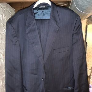 Men’s Evan Picone Tailored For Rich’s 46L 36” x 30” Blue Suit